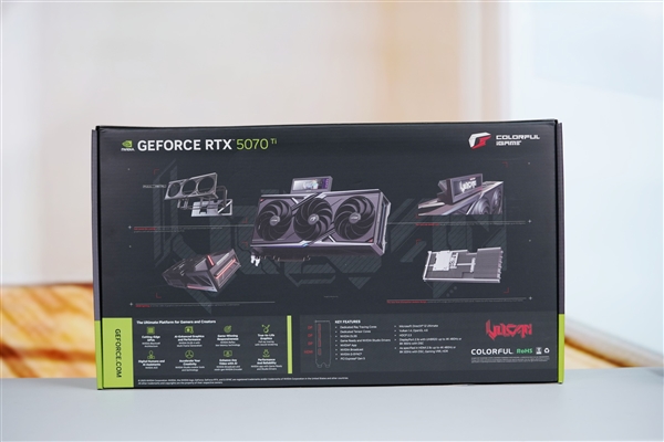 百帧游戏利器！七彩虹iGame RTX 5070 Ti Vulcan OC图赏